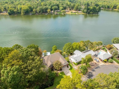 Located in the Diamondhead Community this custom waterfront home on Diamondhead Golf and Country Club in Arkansas - for sale on GolfHomes.com, golf home, golf lot