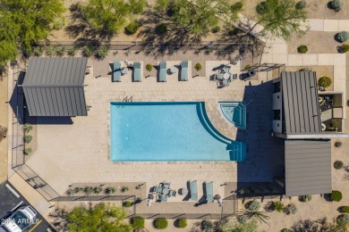 Enjoy sophisticated lock-n-leave living in this impeccably on Whisper Rock Golf Club  in Arizona - for sale on GolfHomes.com, golf home, golf lot