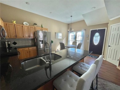 As you enter this open concept, spacious home featuring vaulted on Teetering Rocks Links in Missouri - for sale on GolfHomes.com, golf home, golf lot