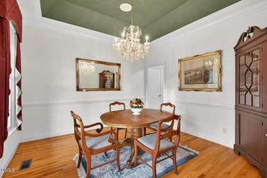 THIS BEAUTIFUL 4 BEDROOM BRICK HOME IN CROASDAILE FARM is ready on Croasdaile Country Club in North Carolina - for sale on GolfHomes.com, golf home, golf lot