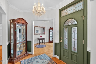 THIS BEAUTIFUL 4 BEDROOM BRICK HOME IN CROASDAILE FARM is ready on Croasdaile Country Club in North Carolina - for sale on GolfHomes.com, golf home, golf lot