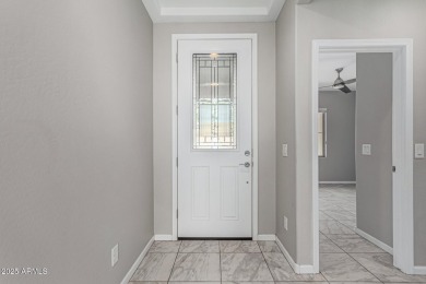 Welcome Home! This beautifully maintained villa is nestled in on Robson Ranch Golf Club in Arizona - for sale on GolfHomes.com, golf home, golf lot