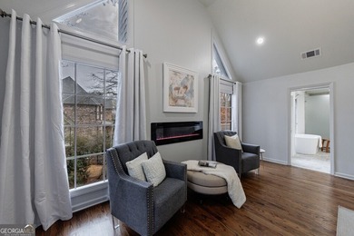 Prepare to be captivated by this storybook stone estate, a rare on Atlanta Country Club in Georgia - for sale on GolfHomes.com, golf home, golf lot