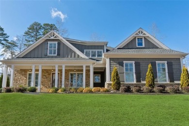 Idyllic suburban living awaits you inside this stunning home on Chestatee Golf Club in Georgia - for sale on GolfHomes.com, golf home, golf lot