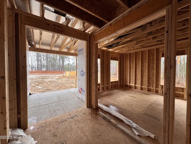 This Granville model boasts spacious great room with an electric on Legacy Golf Links in North Carolina - for sale on GolfHomes.com, golf home, golf lot