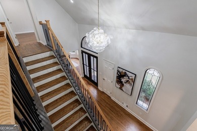 Prepare to be captivated by this storybook stone estate, a rare on Atlanta Country Club in Georgia - for sale on GolfHomes.com, golf home, golf lot