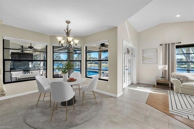 Welcome Home to Longshore Lake! Enjoy long and panoramic lake on Quail Village Golf Course in Florida - for sale on GolfHomes.com, golf home, golf lot