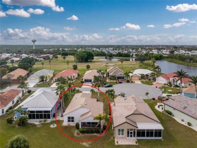 Introducing this serene haven at 10214 Windsong Rd, Punta Gorda on Seminole Lakes Country Club in Florida - for sale on GolfHomes.com, golf home, golf lot