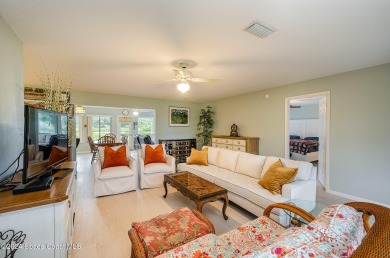 Located in a military, country club community, this charming on Indian River Colony Club in Florida - for sale on GolfHomes.com, golf home, golf lot