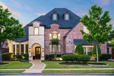 Experience luxury living in this exquisite custom home, ideally on The Trails of Frisco Golf Club in Texas - for sale on GolfHomes.com, golf home, golf lot