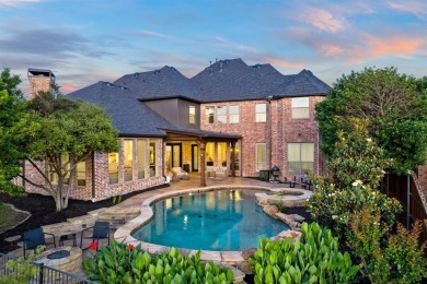 Experience luxury living in this exquisite custom home, ideally on The Trails of Frisco Golf Club in Texas - for sale on GolfHomes.com, golf home, golf lot