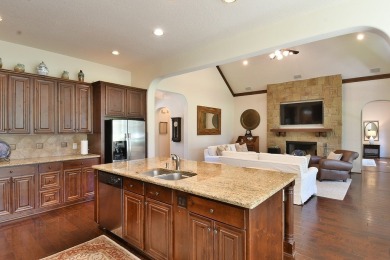 Executive-style home on the 15th Fairway of the prestigious on The Falls Resort and Club in Texas - for sale on GolfHomes.com, golf home, golf lot