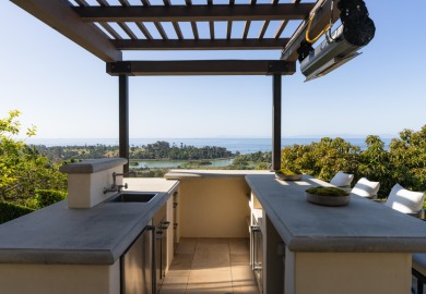 Perched in one of Montecito's most sought after locations, this on Montecito Country Club in California - for sale on GolfHomes.com, golf home, golf lot