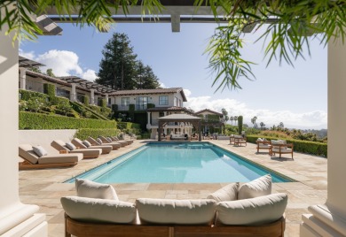 Perched in one of Montecito's most sought after locations, this on Montecito Country Club in California - for sale on GolfHomes.com, golf home, golf lot