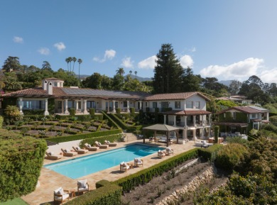 Perched in one of Montecito's most sought after locations, this on Montecito Country Club in California - for sale on GolfHomes.com, golf home, golf lot