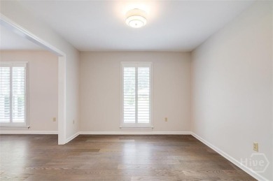 Fully renovated, one-level mid-century brick home overlooking on Wilmington Island Club in Georgia - for sale on GolfHomes.com, golf home, golf lot