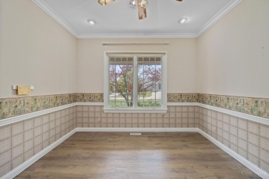 This stunning 3-bed, 3-bath custom brick ranch in Pipestone on Pipestone Golf Course in Ohio - for sale on GolfHomes.com, golf home, golf lot