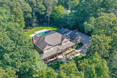 Nestled on 3 secluded acres, this stunning home embodies on Noyac Golf Club in New York - for sale on GolfHomes.com, golf home, golf lot