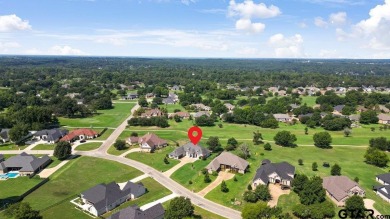 Discover an exceptional residence where sophisticated living on Hide-A-Way Lake Golf Course in Texas - for sale on GolfHomes.com, golf home, golf lot