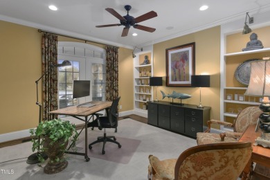 This picturesque Southern Living home has breathtaking panoramic on Heritage Golf Club in North Carolina - for sale on GolfHomes.com, golf home, golf lot