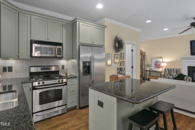This picturesque Southern Living home has breathtaking panoramic on Heritage Golf Club in North Carolina - for sale on GolfHomes.com, golf home, golf lot