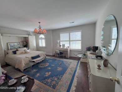 LAKEFRONT! Stately custom-built brick Colonial in sought-after on Old Bridge Golf Club in Kentucky - for sale on GolfHomes.com, golf home, golf lot