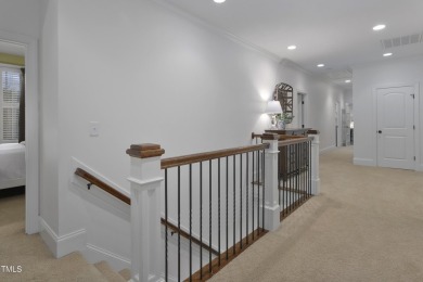 This picturesque Southern Living home has breathtaking panoramic on Heritage Golf Club in North Carolina - for sale on GolfHomes.com, golf home, golf lot