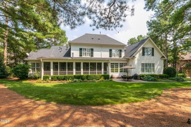 This picturesque Southern Living home has breathtaking panoramic on Heritage Golf Club in North Carolina - for sale on GolfHomes.com, golf home, golf lot
