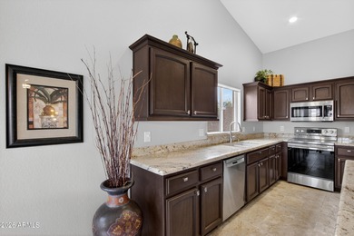 Welcome to this beautifully updated Augusta model located in the on Eagles Nest at Pebble Creek in Arizona - for sale on GolfHomes.com, golf home, golf lot