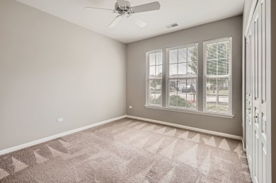 POPULAR CATIGNY MODEL w/sunroom! Large living room/dining room on Whisper Creek Golf Club in Illinois - for sale on GolfHomes.com, golf home, golf lot