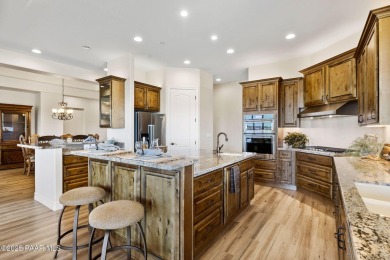 Stunning elegant custom home perched atop the Estates of on Prescott Lakes Golf and Country Club in Arizona - for sale on GolfHomes.com, golf home, golf lot