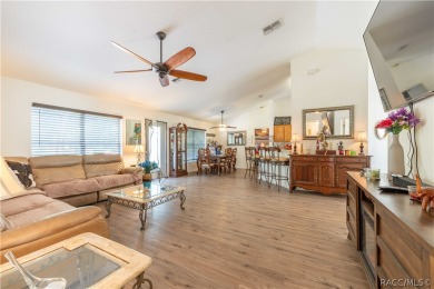 Welcome to this stunning split-floor home in the heart of on Sugarmill Woods Golf and Country Club in Florida - for sale on GolfHomes.com, golf home, golf lot