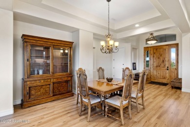 Stunning elegant custom home perched atop the Estates of on Prescott Lakes Golf and Country Club in Arizona - for sale on GolfHomes.com, golf home, golf lot