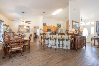 Welcome to this stunning split-floor home in the heart of on Sugarmill Woods Golf and Country Club in Florida - for sale on GolfHomes.com, golf home, golf lot