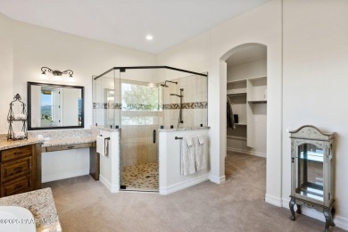 Stunning elegant custom home perched atop the Estates of on Prescott Lakes Golf and Country Club in Arizona - for sale on GolfHomes.com, golf home, golf lot