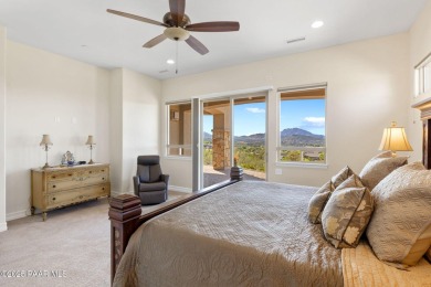 Stunning elegant custom home perched atop the Estates of on Prescott Lakes Golf and Country Club in Arizona - for sale on GolfHomes.com, golf home, golf lot