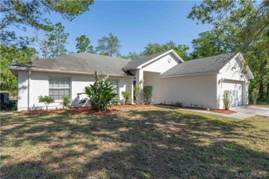 Welcome to this stunning split-floor home in the heart of on Sugarmill Woods Golf and Country Club in Florida - for sale on GolfHomes.com, golf home, golf lot