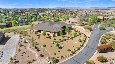 Stunning elegant custom home perched atop the Estates of on Prescott Lakes Golf and Country Club in Arizona - for sale on GolfHomes.com, golf home, golf lot