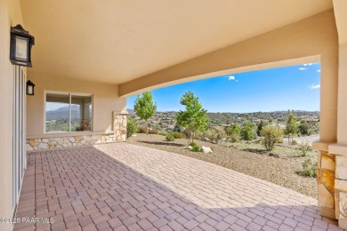 Stunning elegant custom home perched atop the Estates of on Prescott Lakes Golf and Country Club in Arizona - for sale on GolfHomes.com, golf home, golf lot