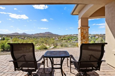 Stunning elegant custom home perched atop the Estates of on Prescott Lakes Golf and Country Club in Arizona - for sale on GolfHomes.com, golf home, golf lot