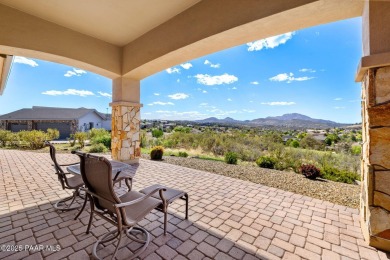 Stunning elegant custom home perched atop the Estates of on Prescott Lakes Golf and Country Club in Arizona - for sale on GolfHomes.com, golf home, golf lot