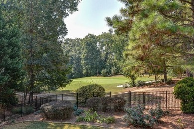 STUNNING golf course home on the 3rd green in gated Crooked on Alpharetta Athletic Club East in Georgia - for sale on GolfHomes.com, golf home, golf lot