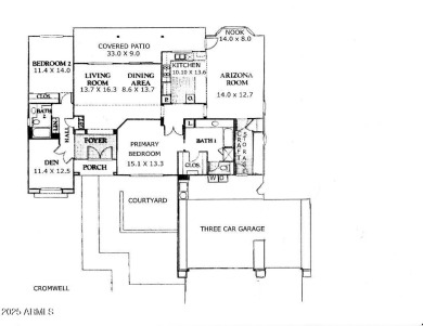 Located on the 6th green of Trail Ridge CG, on an idyllic street on Trail Ridge Golf Course in Arizona - for sale on GolfHomes.com, golf home, golf lot