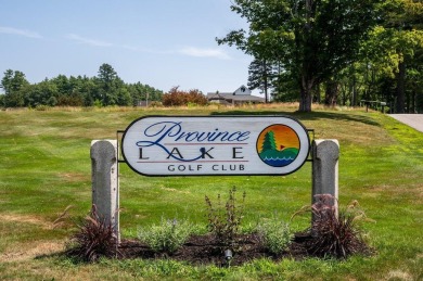 Prime golf course location! This beautifully maintained home on Province Lake Golf in Maine - for sale on GolfHomes.com, golf home, golf lot