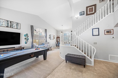 Stunning 4-bedroom, 3-bath home on the golf course in Ahwatukee on The Foothills Golf Club in Arizona - for sale on GolfHomes.com, golf home, golf lot