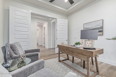 Location, location, location! This spectacular 2024 Golf Course on Tuscany Falls At Pebble Creek in Arizona - for sale on GolfHomes.com, golf home, golf lot