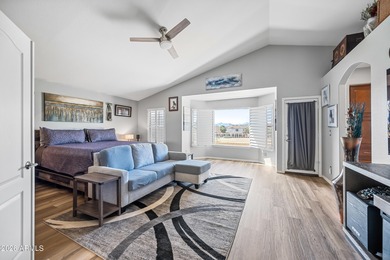 Stunning 4-bedroom, 3-bath home on the golf course in Ahwatukee on The Foothills Golf Club in Arizona - for sale on GolfHomes.com, golf home, golf lot