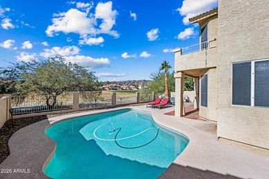 Stunning 4-bedroom, 3-bath home on the golf course in Ahwatukee on The Foothills Golf Club in Arizona - for sale on GolfHomes.com, golf home, golf lot
