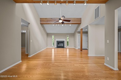 Enjoy spectacular sunsets from nearly every room in this on Harbour Point Golf Club in North Carolina - for sale on GolfHomes.com, golf home, golf lot