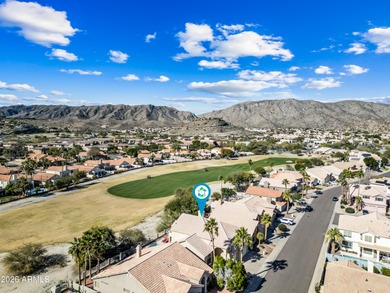 Stunning 4-bedroom, 3-bath home on the golf course in Ahwatukee on The Foothills Golf Club in Arizona - for sale on GolfHomes.com, golf home, golf lot